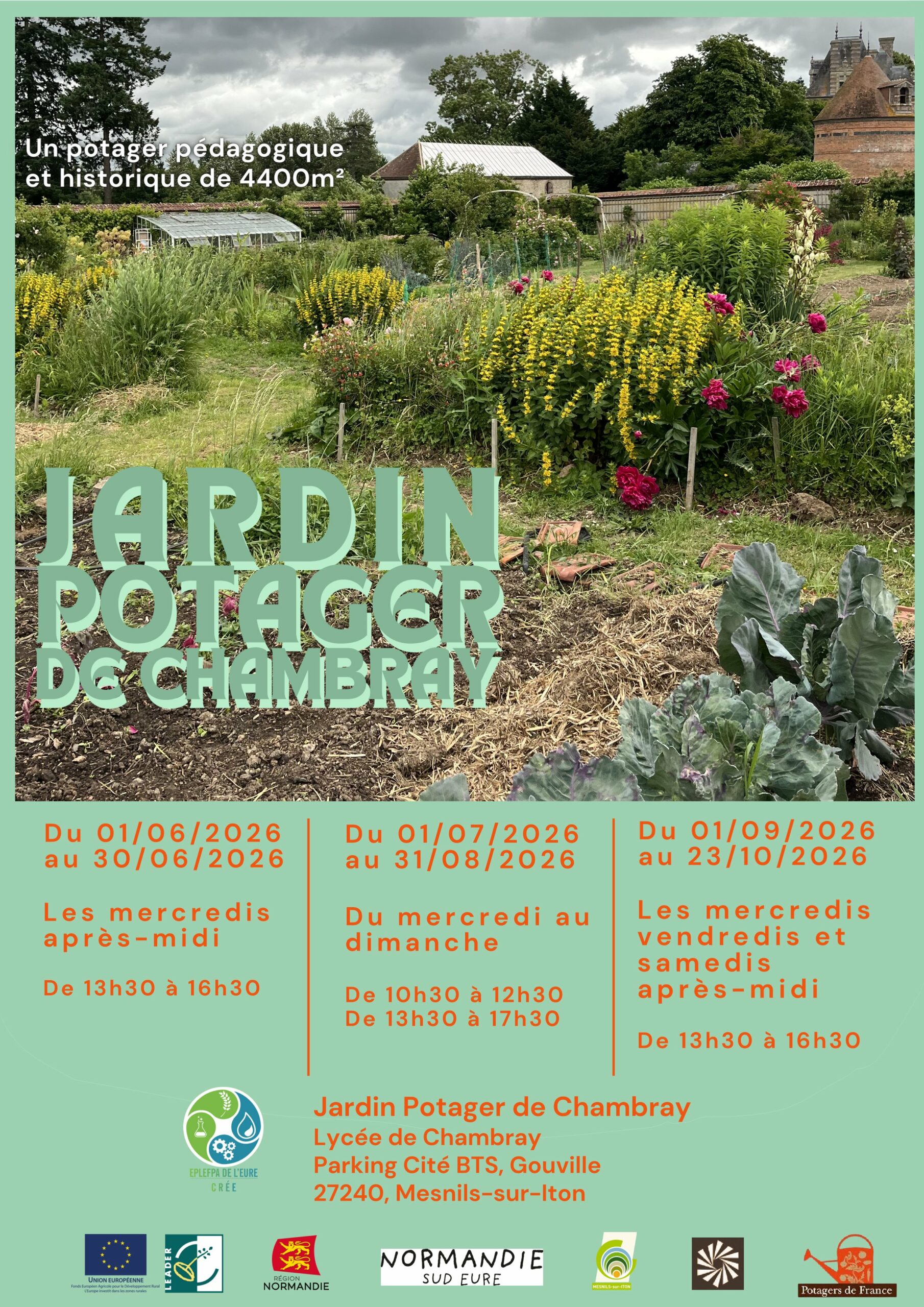 Flyer jardin2026 recto