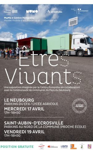 MUMOxCP_Etre(s)Vivant(s)_Affiche_LE NEUBOURG+STAUBIN